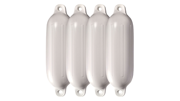 Bilde av Polyform Fender G-serie hvit 4-pk