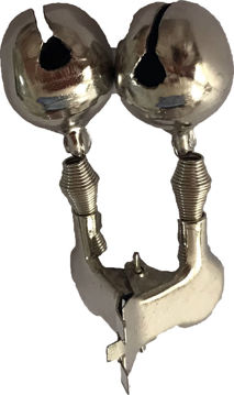 Vis detaljer for Nappindiktaor dobbel med klemfeste Bilde av Nappindiktaor dobbel med klemfeste