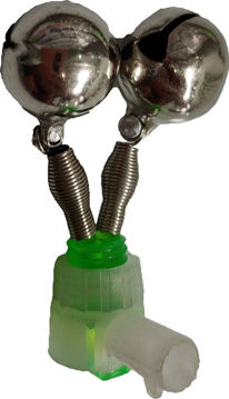 Vis detaljer for Nappindiktaor dobbel med feste for lys Bilde av Nappindiktaor dobbel med feste for lys