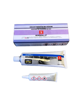 Bilde av Soromap Gelcoat sparkeL hvit 2000 100g