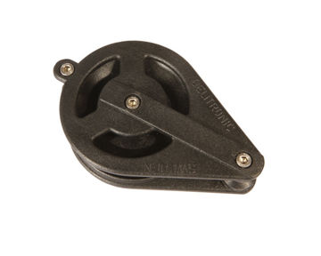 Vis detaljer for Belitronic juksablokk med torolon kulelager sort Bilde av Belitronic juksablokk med torolon kulelager sort