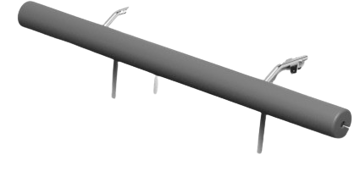 Bilde av Ryggstøtte med puterull til targabøyle til Pioner Multi III