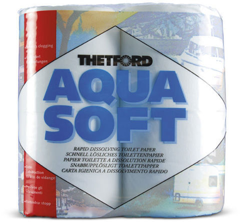 Bilde av Aqua Soft toalettpapir 4 pk