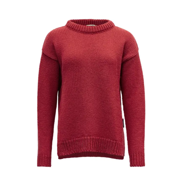 Vis detaljer for Devold Nansen Wool sweater woman hindberry Bilde av Devold Nansen Wool sweater woman hindberry