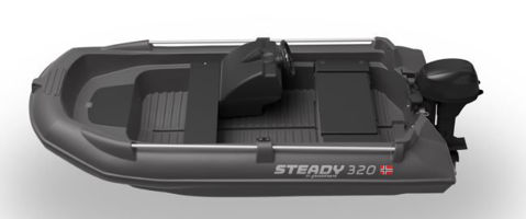 Bilde av Steady 320 båtpakke med Yamaha 9,9hk