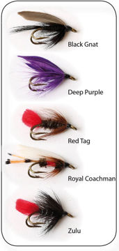 Vis detaljer for Oterfluer Dobbelkrok 5 stk Str. 10 Bilde av Oterfluer Dobbelkrok 5 stk Str. 10