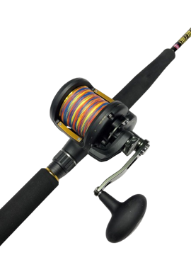Vis detaljer for Penn Squall lever drag 20-30lb havfiskesett Bilde av Penn Squall lever drag 20-30lb havfiskesett
