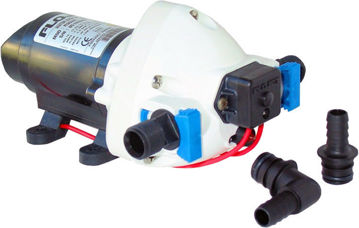 Vis detaljer for Flojet trykkvannspumpe Triplex 1,9-7l 12V Bilde av Flojet trykkvannspumpe Triplex 1,9-7l 12V