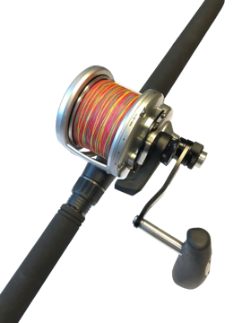 Vis detaljer for Penn Fathom Deepsea 2-speed 30-50lb havfiskesett Bilde av Penn Fathom Deepsea 2-speed 30-50lb havfiskesett
