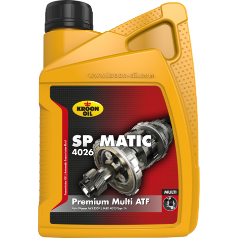 Bilde av Kroon SP Matic 4026 premium multi ATF olje 1L til powertrim