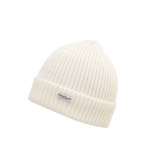 Bilde av Devold Skolma merino beanie raw white