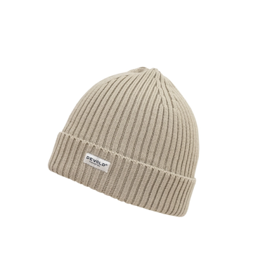Vis detaljer for Devold Skolma merino beanie stone Bilde av Devold Skolma merino beanie stone