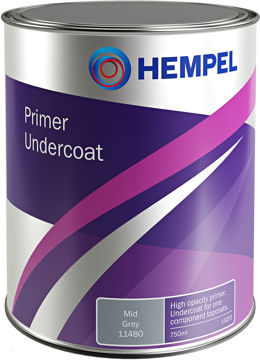 Vis detaljer for Hempel Primer Undercoat mid grey 0,75 l Bilde av Hempel Primer Undercoat mid grey 0,75 l