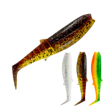 Vis detaljer for Løsvekt Cannibal shad 10cm 9g Bilde av Løsvekt Cannibal shad 10cm 9g