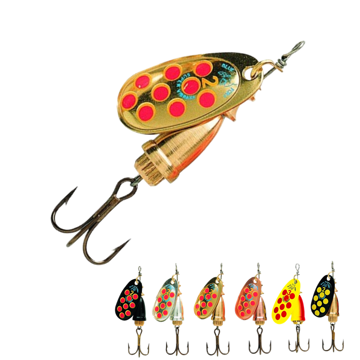 Vis detaljer for Blue Fox Vibrax Hot Pepper BFS3 8g Bilde av Blue Fox Vibrax Hot Pepper BFS3 8g