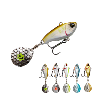 Vis detaljer for Savage Gear Fat Tail Spin 6,5g Bilde av Savage Gear Fat Tail Spin 6,5g