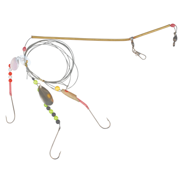 Bilde av Søvik Natural Bait 031 Shallow Allround 220cm 0,50mm #1/0+1/0+1/0