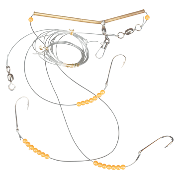 Bilde av Søvik Natural Bait 030 Shallow Allround 190cm 0,60mm #1/0+1/0+1/0