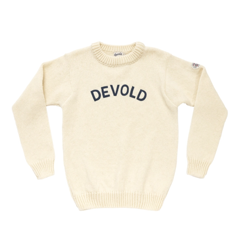 Bilde av Devold Nansen legacy sweater offwhite/ink