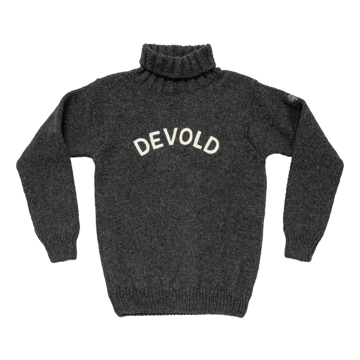 Bilde av Devold Nansen legacy high neck anthracite/offwhite