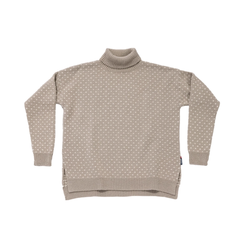 Bilde av Devold Sørisen wool high neck wmn stone/offwhite