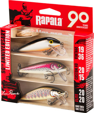 Bilde av Rapala R90 Countdown Mid Naturistic wobbler 3-pk