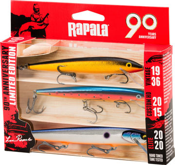 Bilde av Rapala R90 Floater Big Naturistic wobbler 3-pk