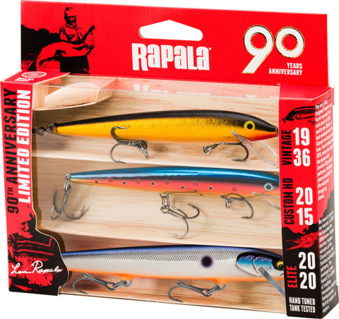 Bilde av Rapala R90 Floater Big Naturistic wobbler 3-pk