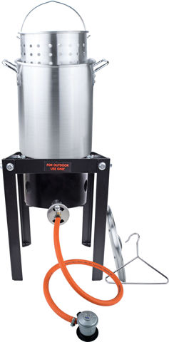 Bilde av 1852 Krabbekoker m/stativ Std 32 L - CE