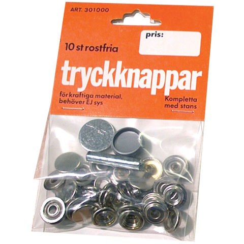 Bilde av Trykknapper - 10 stk