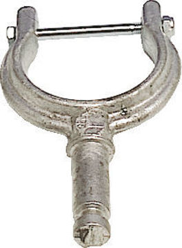 Bilde av 1852 Åregaffel aluminium 2 1/4" med bolt