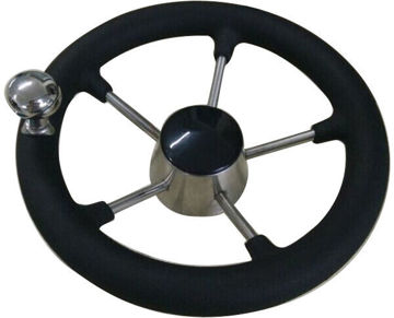 Bilde av 1852 Ratt softgrip med hurtigsveiv