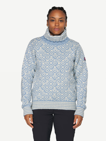 Bilde av Devold Svalbard wool high neck dawn/offwhite