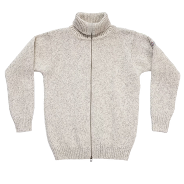 Vis detaljer for Devold Nansen wool cardigan grey melange Bilde av Devold Nansen wool cardigan grey melange