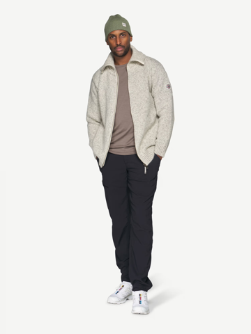 Bilde av Devold Nansen wool cardigan grey melange