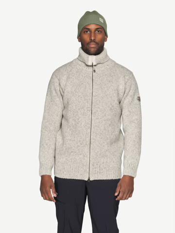 Bilde av Devold Nansen wool cardigan grey melange