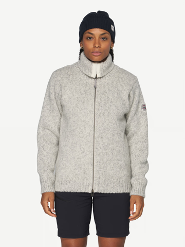 Bilde av Devold Nansen wool cardigan grey melange